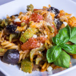 fusilli pasta primavera
